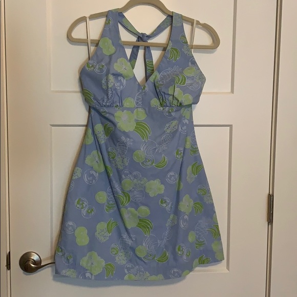 Lilly Pulitzer halter top style summer dress